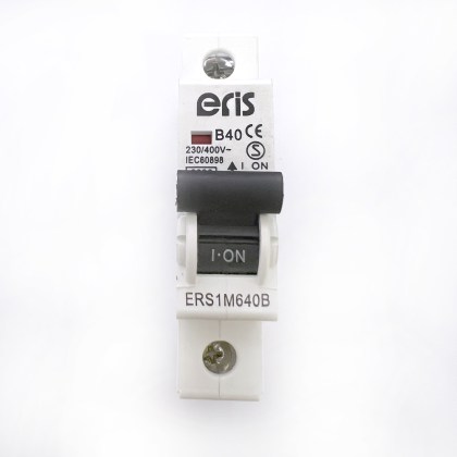 Eris ERS1M640B B40 40A 40 Amp MCB Circuit Breaker Type B
